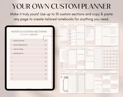 Daylio All-in-One Planner | 705+ Pages & Templates