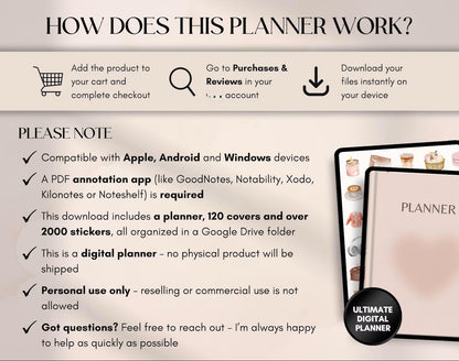 Daylio All-in-One Planner | 705+ Pages & Templates