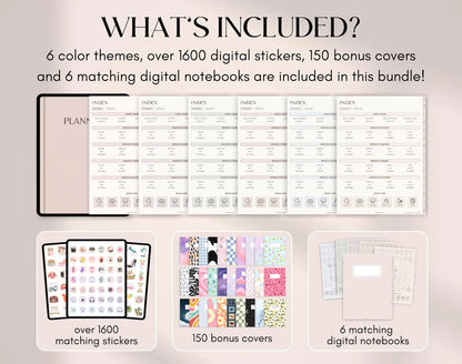 Daylio All-in-One Planner | 705+ Pages & Templates