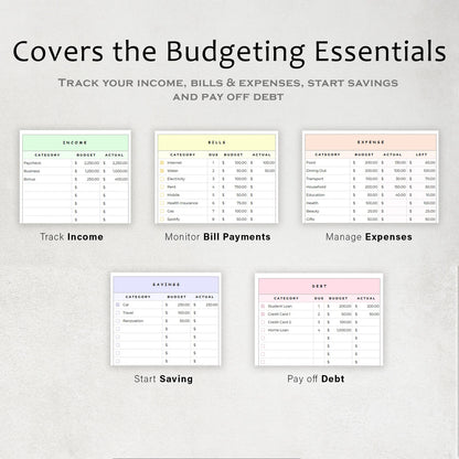 Daylio Simple Budget Planner