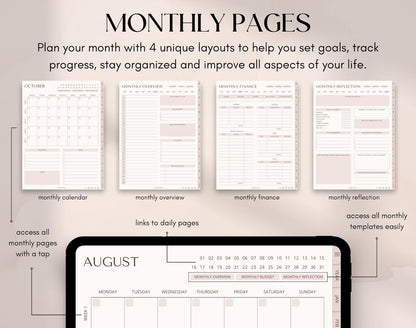 Daylio All-in-One Planner | 705+ Pages & Templates
