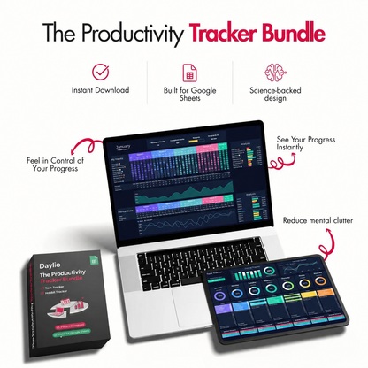 Daylio Productivity Sheets
